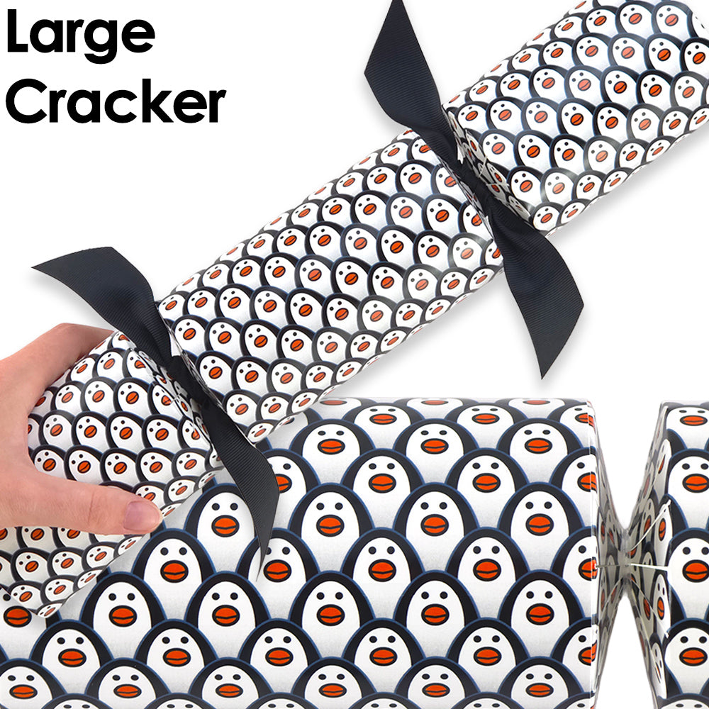 Reusable Keepsake Christmas Cracker Set | Just Penguins | Luxury DIY