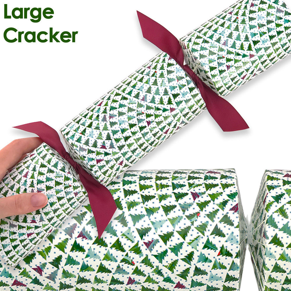 Reusable Keepsake Christmas Cracker Set | Christmas Tree Wave | Luxury DIY