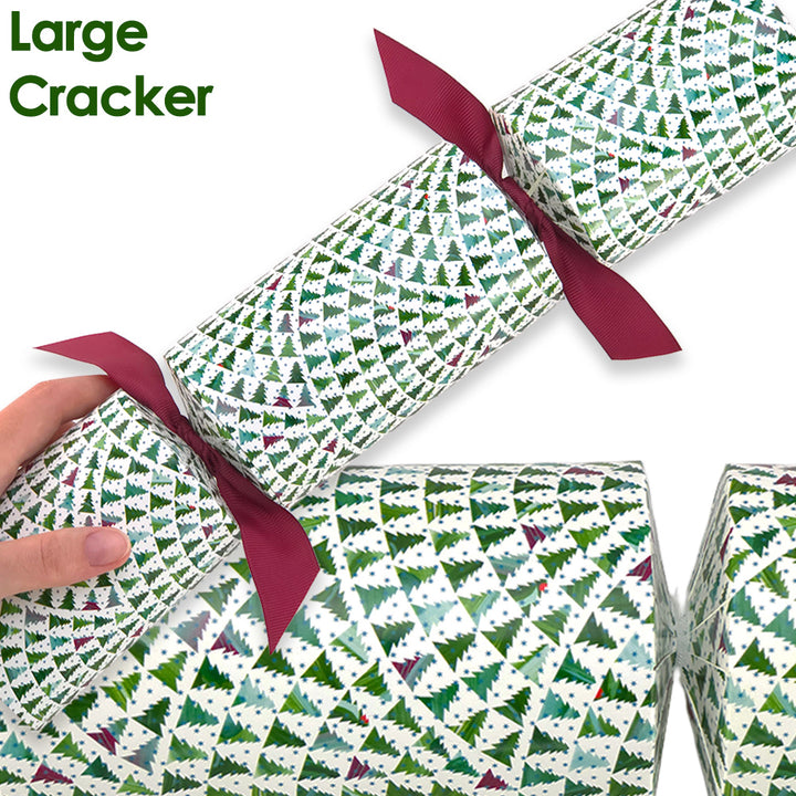 Reusable Keepsake Christmas Cracker Set | Christmas Tree Wave | Luxury DIY