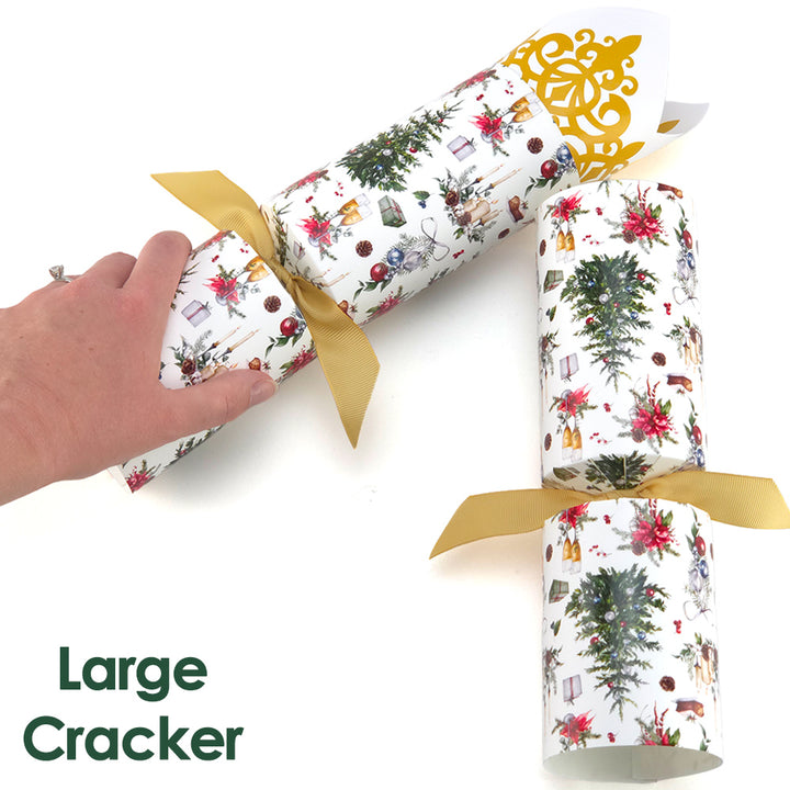 Reusable Keepsake Christmas Cracker Set | Traditional Christmas | DIY Kit