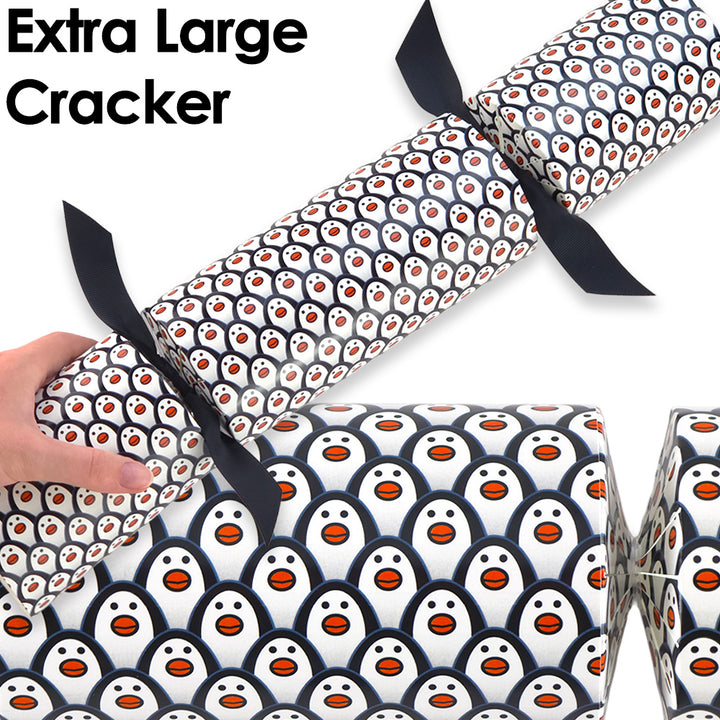 Extra Large &amp; Jumbo | Reusable Keepsake DIY Cracker Sets | Just Penguins