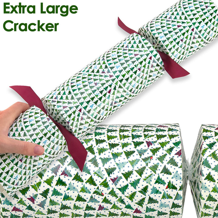 Extra Large &amp; Jumbo | Reusable Keepsake Cracker Sets | Christmas Tree Wave