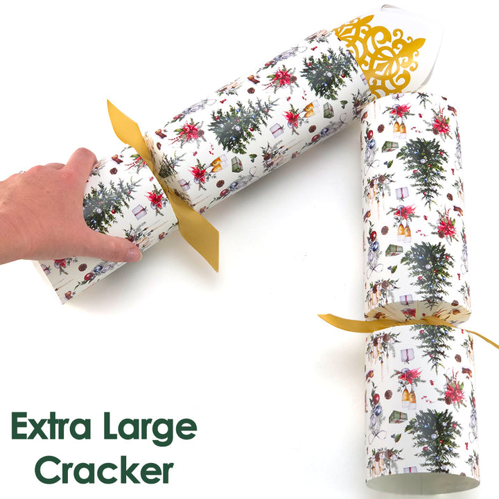 Extra Large &amp; Jumbo | Reusable Keepsake Cracker Kits | Traditional Christmas