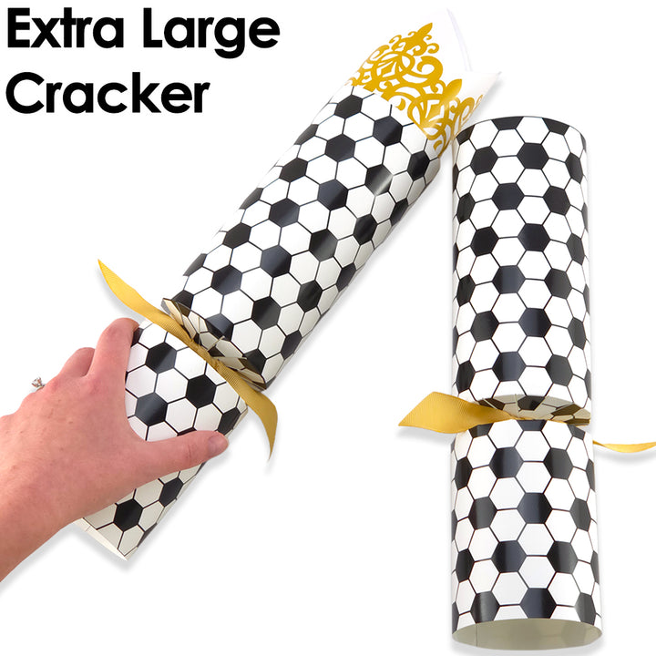 Extra Large &amp; Jumbo | Reusable Keepsake Cracker Making Sets | Football Fan