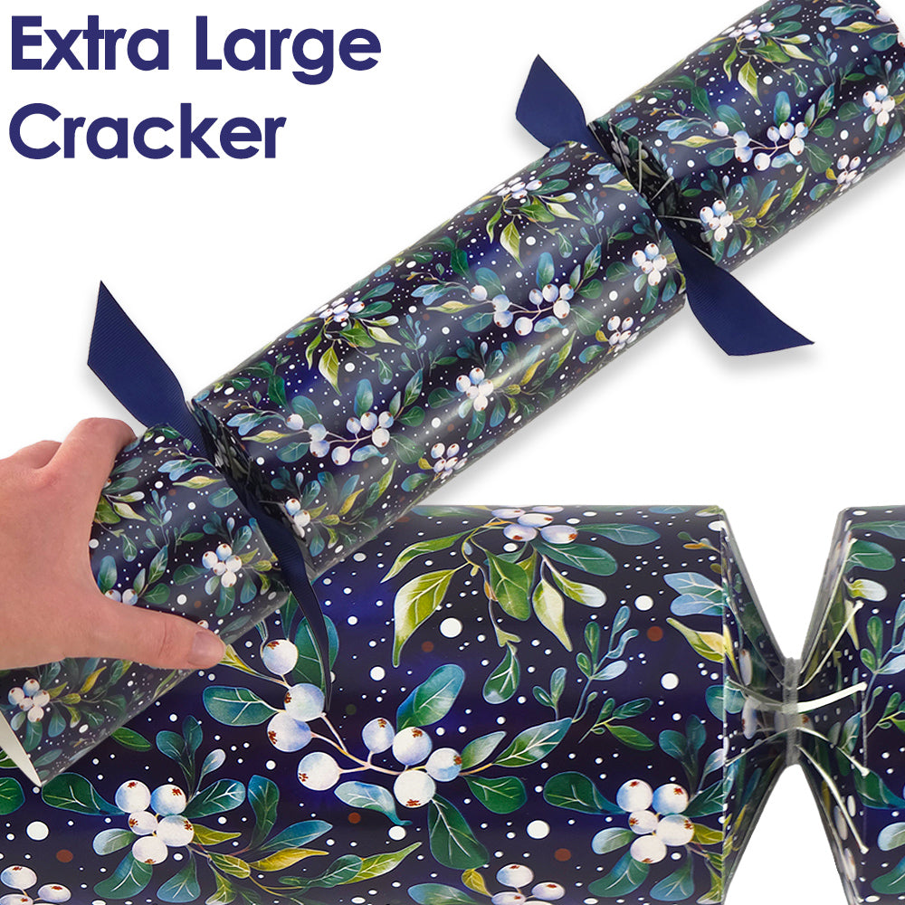 Extra Large &amp; Jumbo | Reusable Keepsake Cracker Kits | Midnight Mistletoe