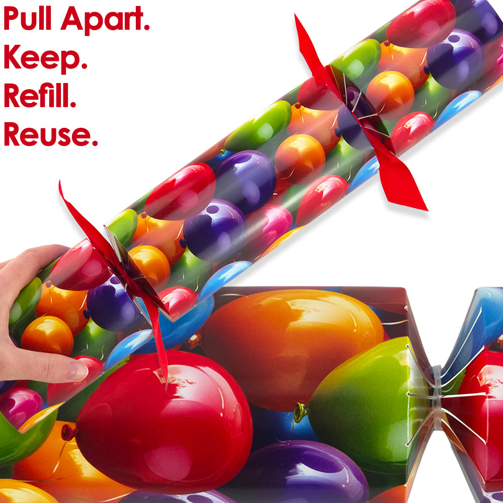 Extra Large &amp; Jumbo | Reusable Keepsake Cracker Kits | Bright Birthday Balloons