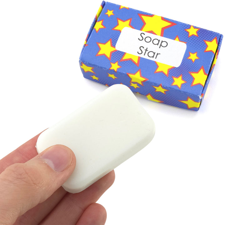 Soap Star | Coconut | 20g Travel Soap Bar | Mini Gift | Cracker Filler