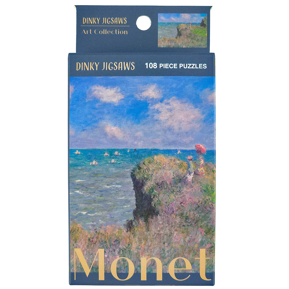 Claude Monet | Dinky Impressionist Jigsaw Puzzles | 108 Pieces | Little Gift