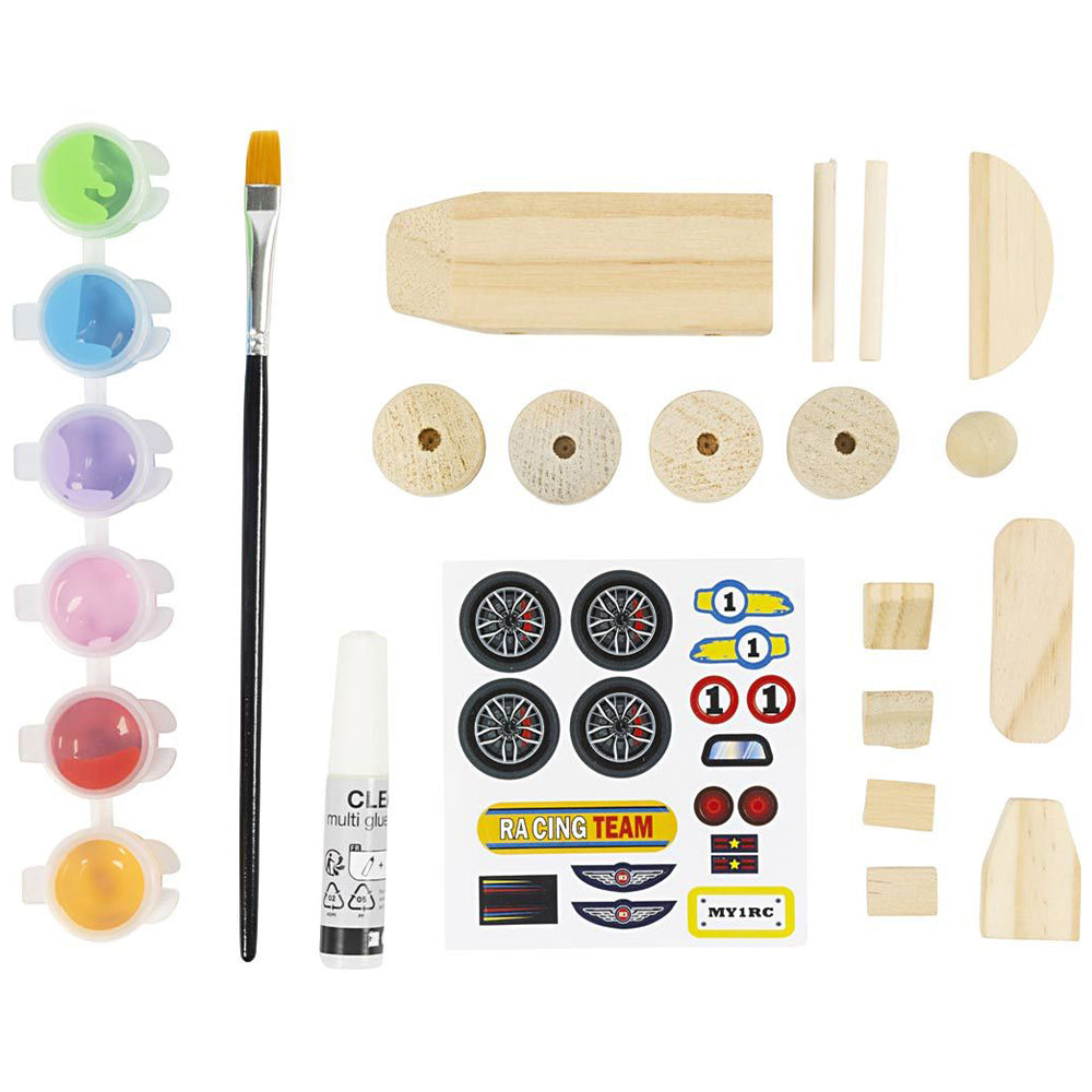 Racing Car | Complete Painting Kit | Craft Kit for Kids