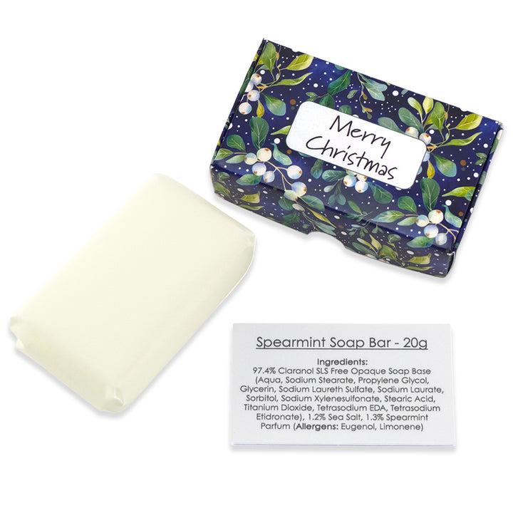 Midnight Mistletoe | 20g Travel Soap | Little Gift | Christmas Cracker Filler