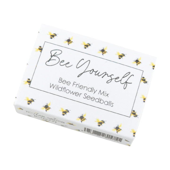 Bee Yourself | 6 Seedball Matchbox | Bee Mix | Cracker Filler | Little Gift