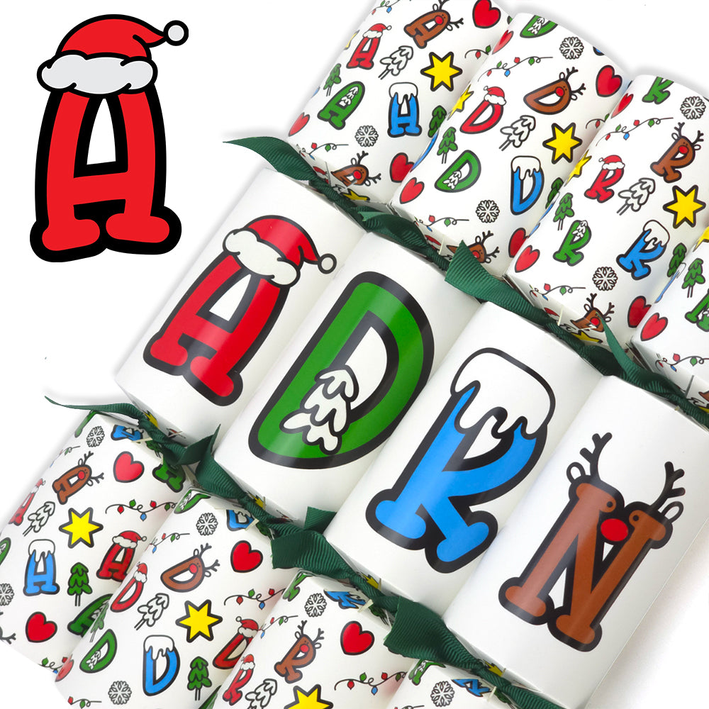 Letters A to Z | Single Christmas Cracker Making Craft Kit | Funtime Design