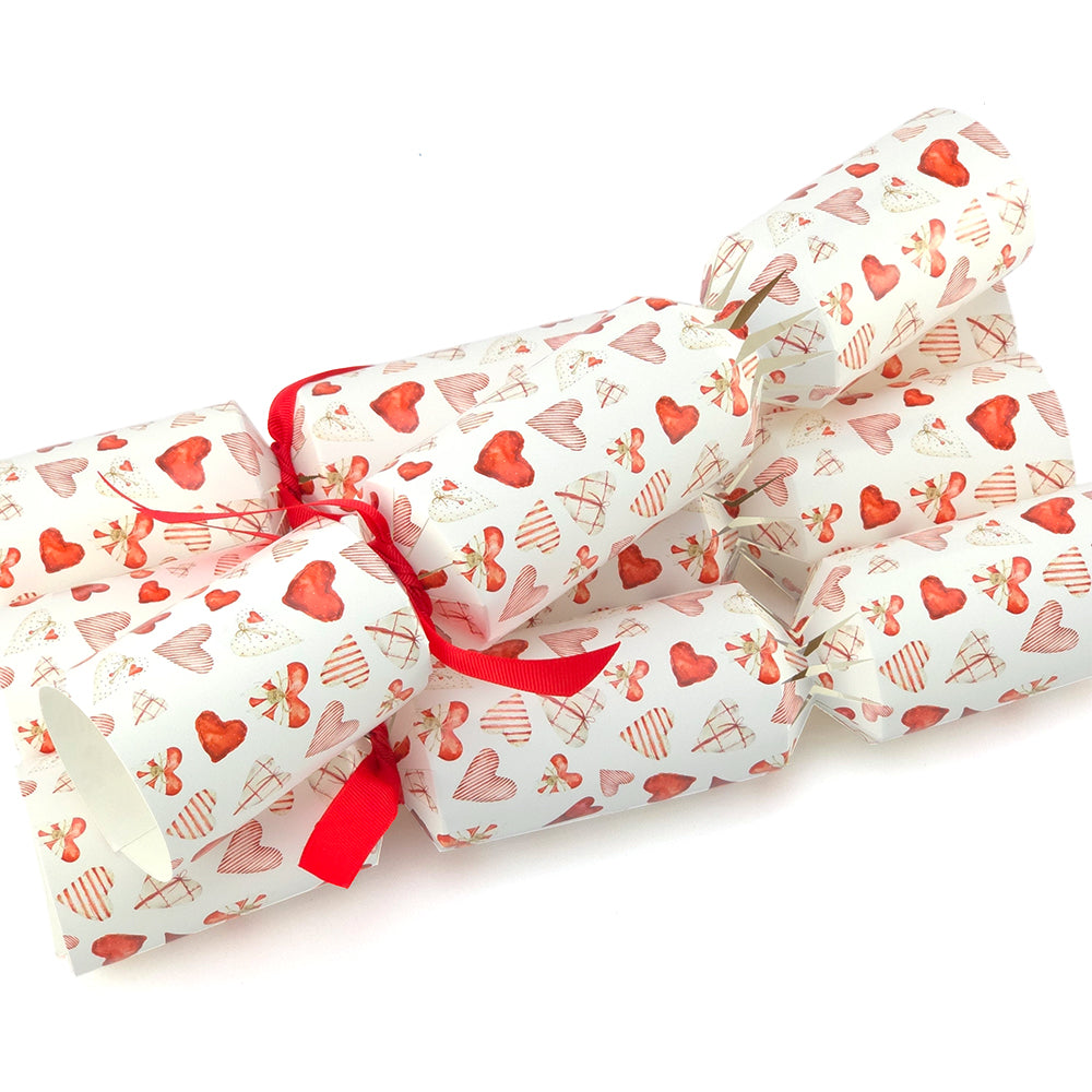 Skandi Hearts | 4 Ready to Fill Christmas Crackers | Just Add Gifts