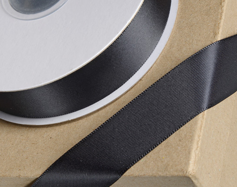 15mm or 23mm Double Faced Satin Ribbon | 25m Long