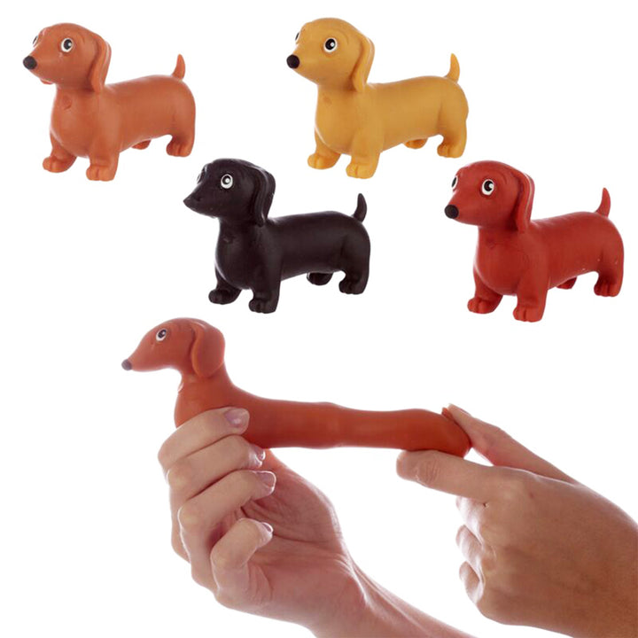 Squeezy Stretchy Dachshund Dog | Stress Buster | Single | Little Gift