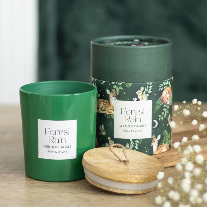 Forest Rain | Woodland Scented Candle | 28hr Burn | Gift Idea