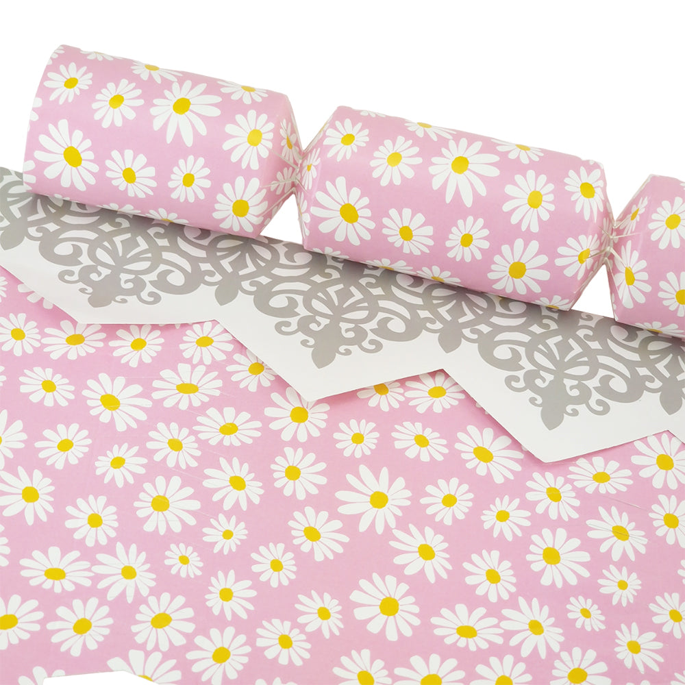 Pink Daisy Flower | Cracker Making Craft Kit | Make &amp; Fill Your Own
