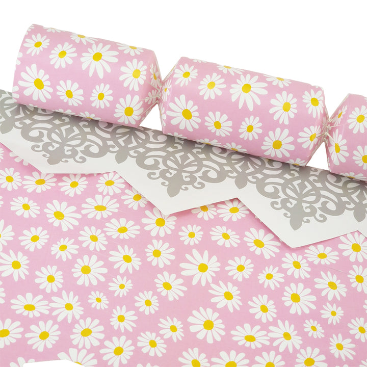 Pink Daisy Flower | Cracker Making Craft Kit | Make &amp; Fill Your Own