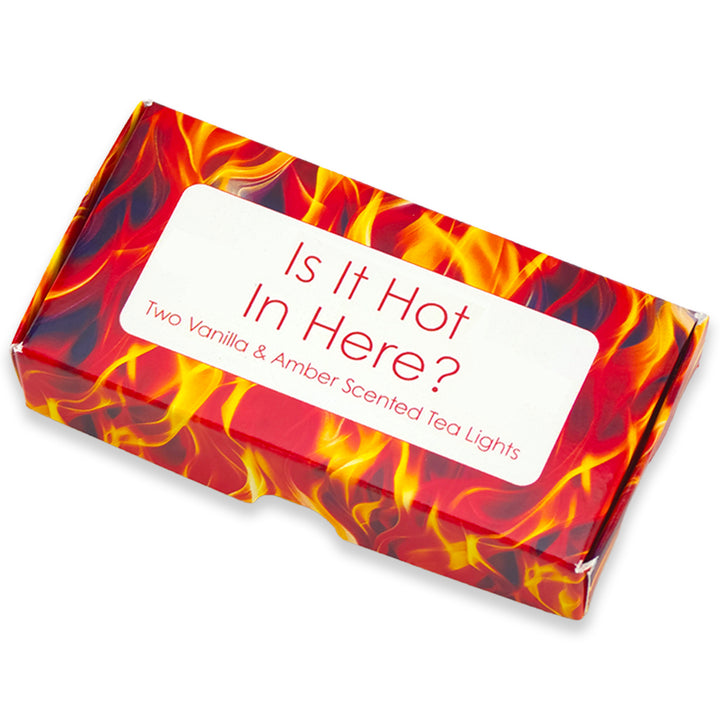 Is It Hot In Here? | Tealight Candles | Fun Menopausal Mini Cracker Filler Gift