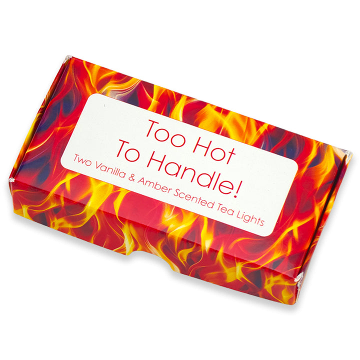 Too Hot to Handle! | Tealight Candles | Fun Menopausal Mini Cracker Filler Gift