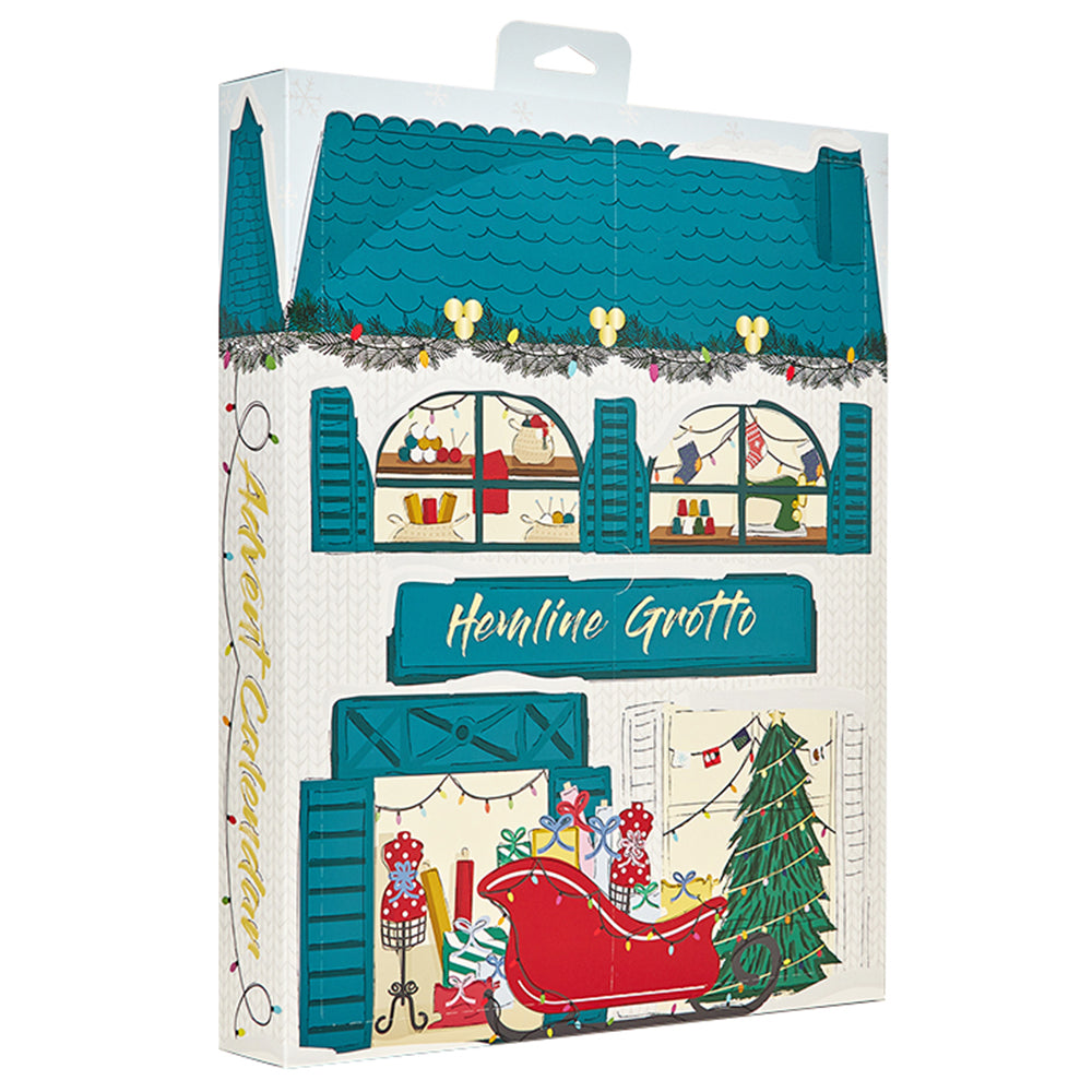 Fabulous Hemline Haberdashery Filled Advent Calendar | 24 Days