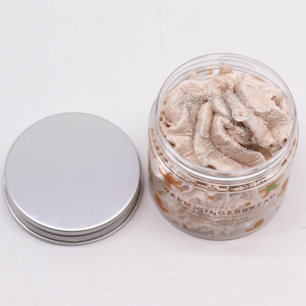 Warm Gingerbread Whipped Soap | Christmas Gift Idea |120g