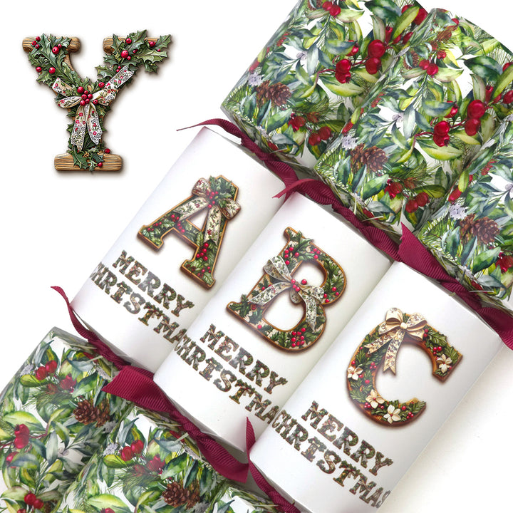 Letters A to Z | Single Christmas Cracker Making Craft Kit | Traditional Design
