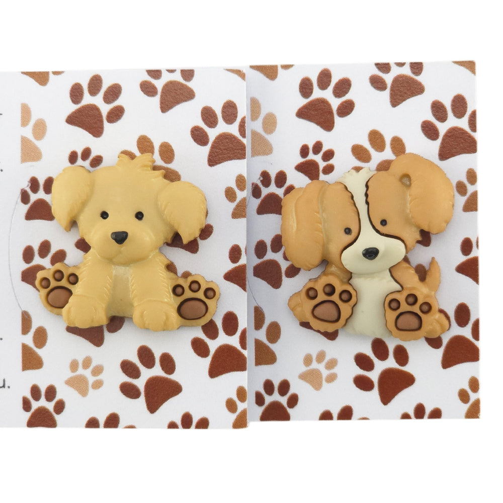 Dog Hair - Don’t Care! | Button Wishes Sew On Token | Little Gift | Cracker Filler