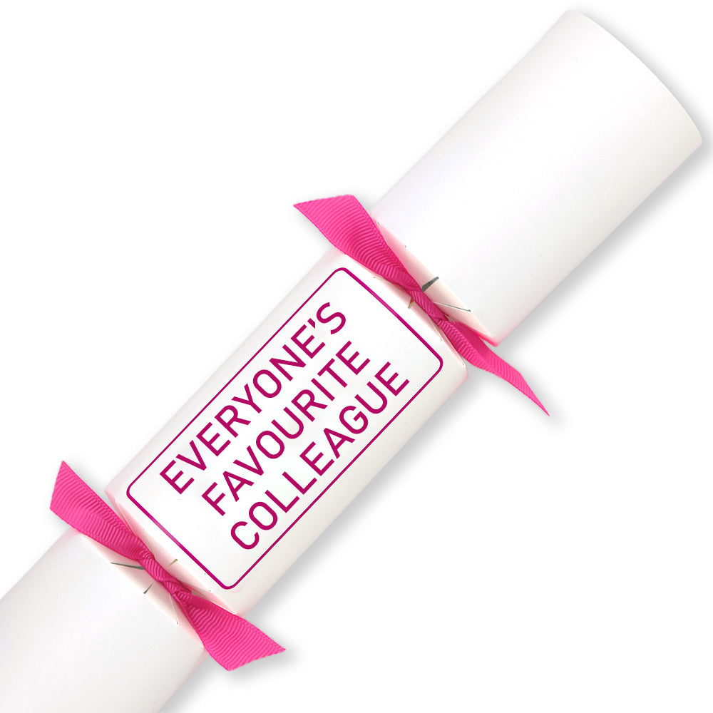 Everyone's Favourite Colleague | Single Cracker Making Craft Kit | Office Banter