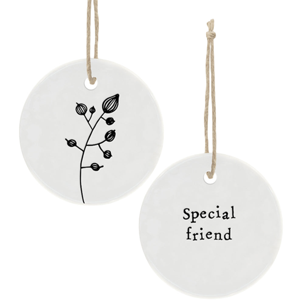 Special Friend | Little Porcelain Ornament | Cracker Filler | Little Gift