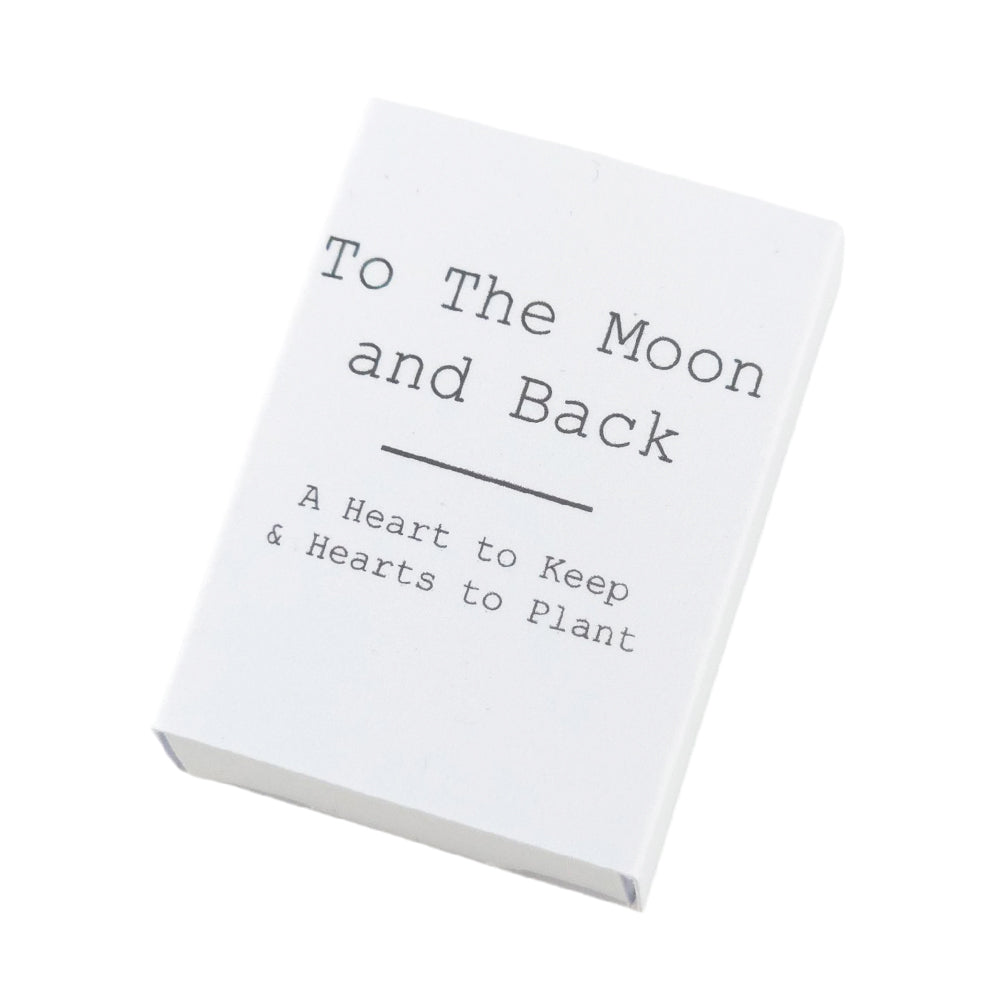 To The Moon and Back | Hearts to Keep and to Plant | Cracker Filler | Mini Gift