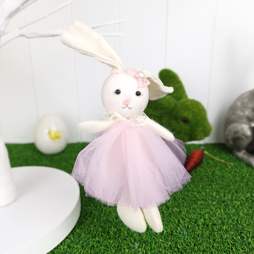 Oh So Pretty Easter Bunny | Pink | Hanging Tree Decoration | Gisela Graham