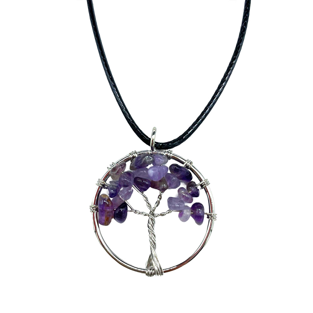 Tree of Life Crystal Pendant | Wellbeing Gift Idea