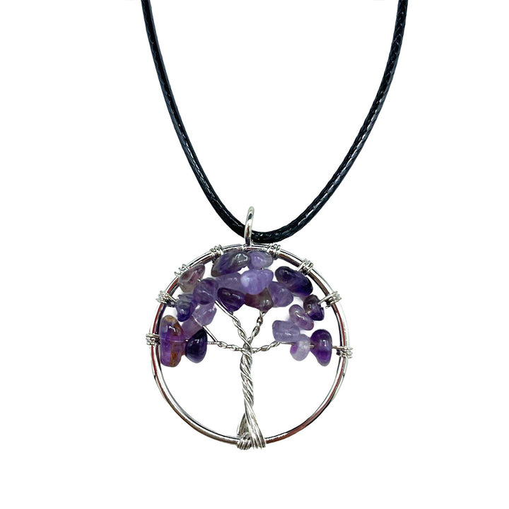 Tree of Life Crystal Pendant | Wellbeing Gift Idea
