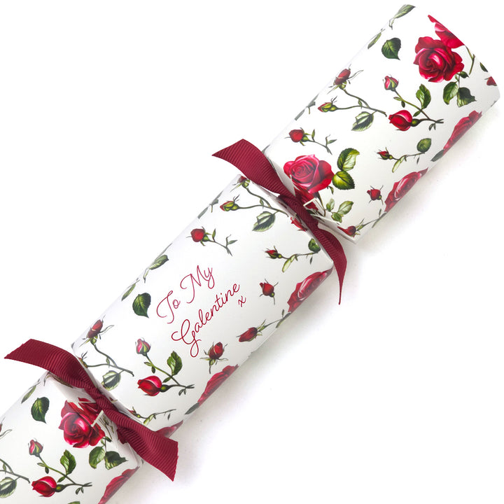 To My Galentine | Valentines Cracker Craft Kit | Romantic Rose | Single