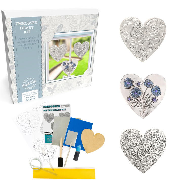 Hanging Heart | Metal Embossing Starter Craft Kit