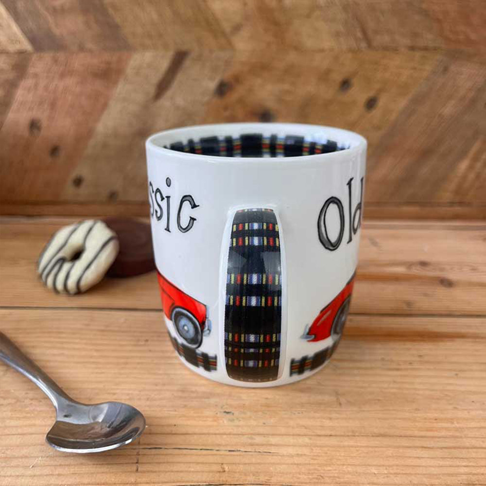 Old Classic | Vintage Motor Car Themed Mug | Bone China Gift