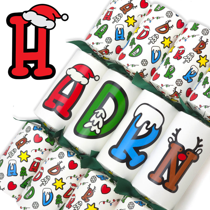 Letters A to Z | Single Christmas Cracker Making Craft Kit | Funtime Design