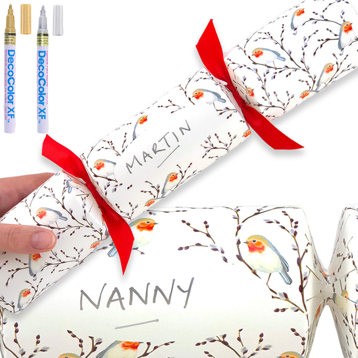 Personalise Your Own Christmas Crackers Craft Kit | Willow &amp; Robin | Minimum 4