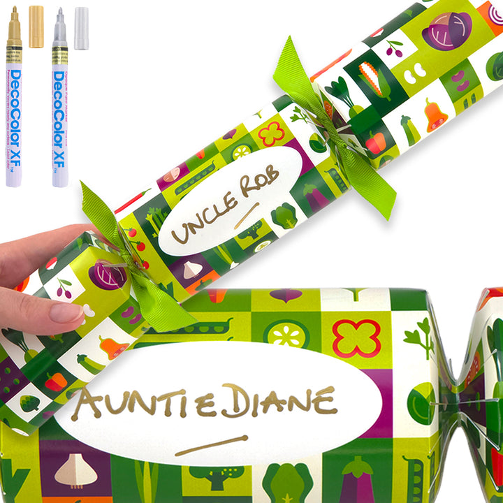 Personalise Your Own Crackers Craft Kit | Vegan &amp; Vegetarian | Minimum 4