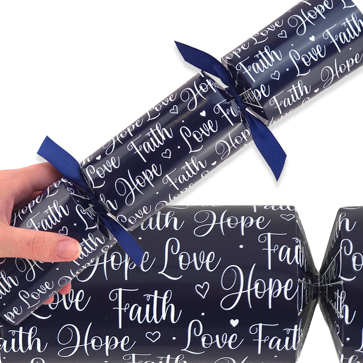Faith Hope Love | Christian Cracker Making Craft Kit | Make &amp; Fill Your Own