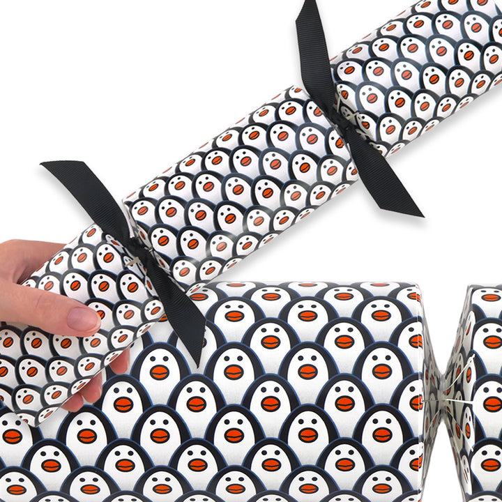 Reusable Keepsake Christmas Cracker Set | Just Penguins | Luxury DIY