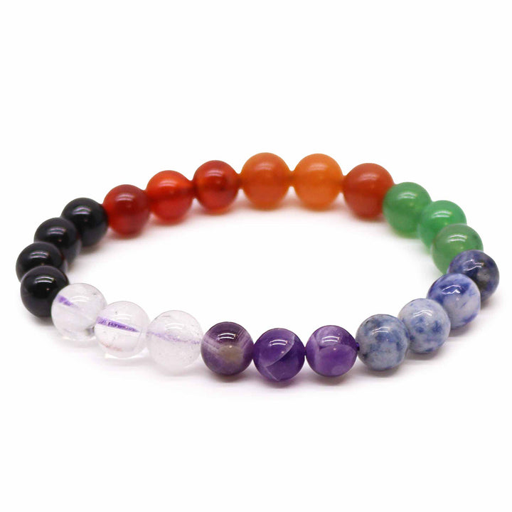 Chakra Stones | Balance & Harmony | Smooth Crystal Bracelet | Cracker Filler