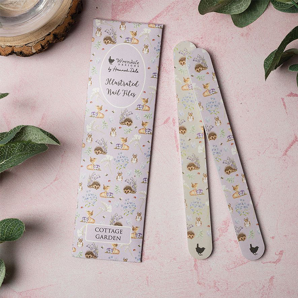 Cottage Garden | Hedgehogs | Nail File Set | Wrendale Designs | Little Gift Idea