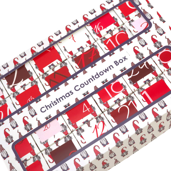 Advent Calendar Making Kit | 24 Cube Boxes & Outer Box | Nordic Gonk