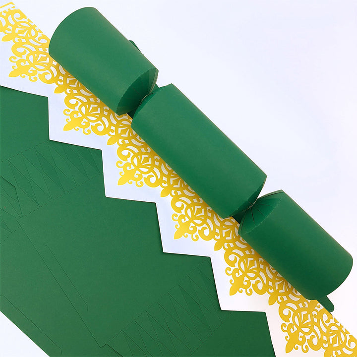 Rich Green | Cracker Making DIY Craft Kits | Make Your Own | Eco Recyclable