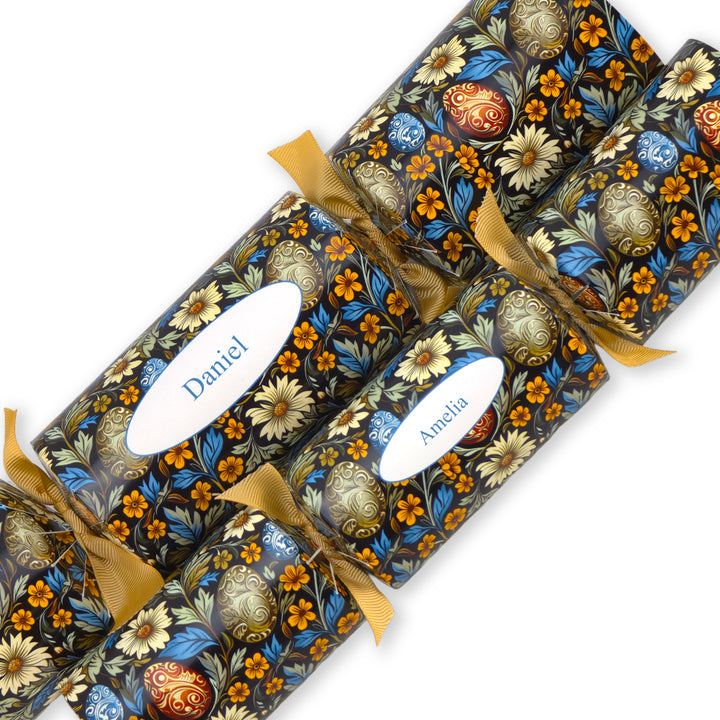 Personalised Easter Cracker Making Craft Kit | William Morris Eggs | Minimum 4