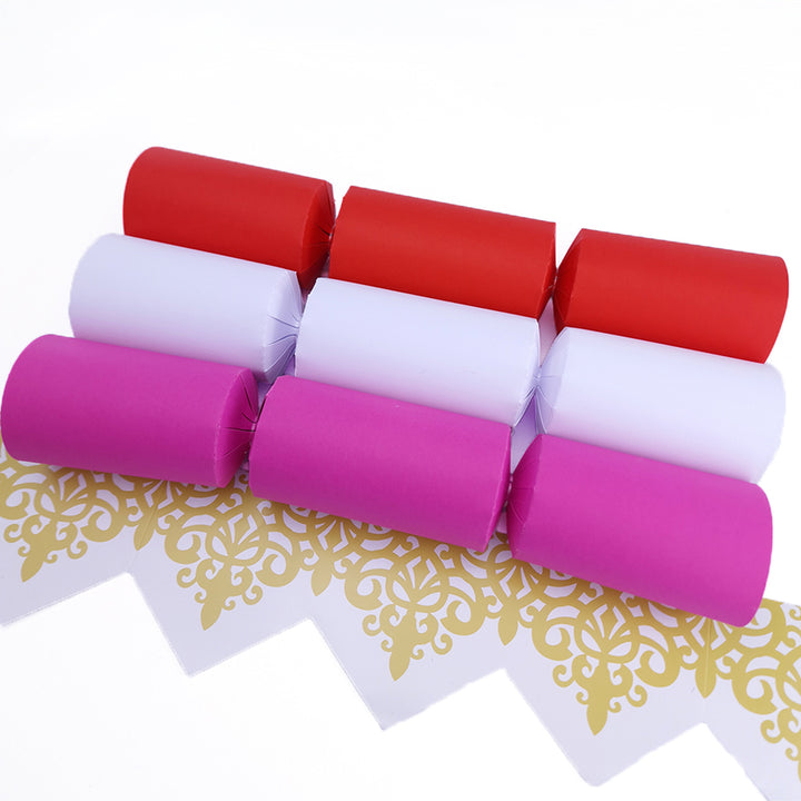 Valentines Tones | Craft Kit to Make 12 Crackers | Recyclable | Cracker Making