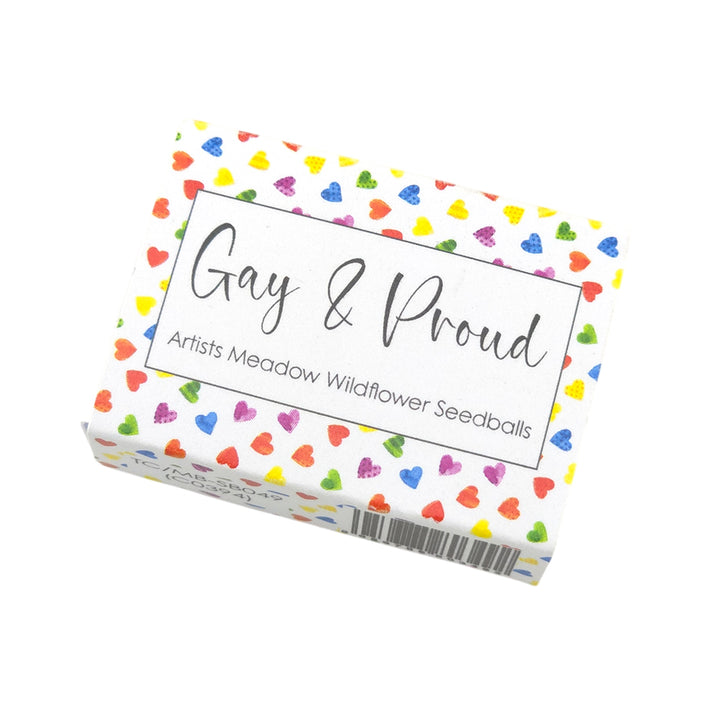 Gay and Proud | Artist Mix | Seedball Box | Cracker Filler | Mini Gift