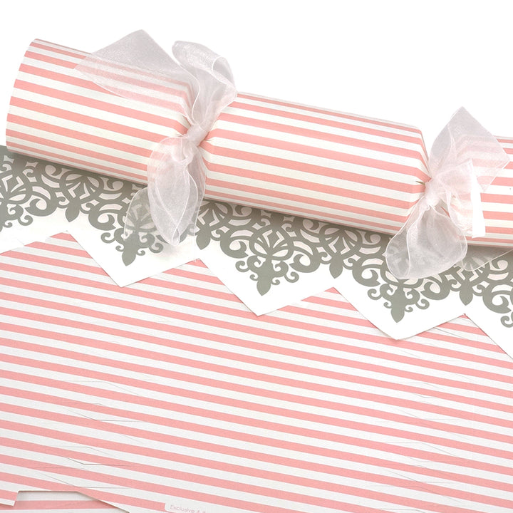 Pink Candy Stripes | Cracker Making Craft Kit | Make & Fill Your Own